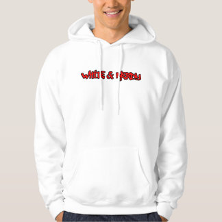 White & Nerdy Hoodie