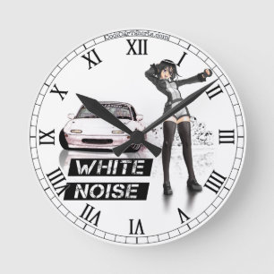 White Noise MX5 Miata Clock
