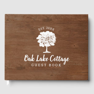 White Oak Tree Wood Guest House Vacation Rental Guest Book