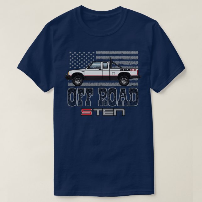 white off road T-Shirt (Design Front)