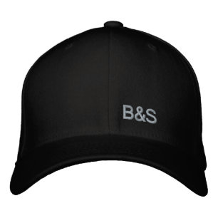 White on black embroidered Benny and Smith cap