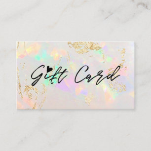 white opal gift card