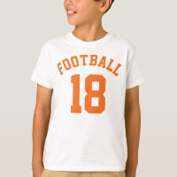 White & Orange Kids | Sports Jersey Design