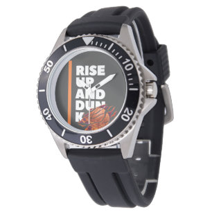 White Orange Rise Up And Dunk Watches