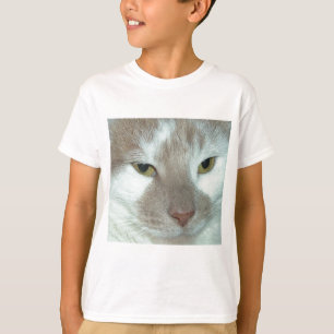 White & Orange Tabby T-Shirt
