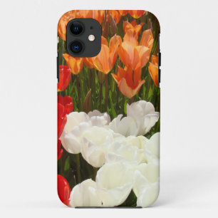 White Orange Tulip Flowers iPhone 5 cases gifts