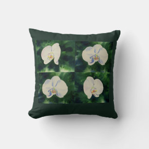 White Orchid Cushion