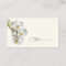 White Orchid Wedding Escort Place Cards Bulk
