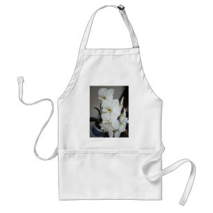 white orchids standard apron