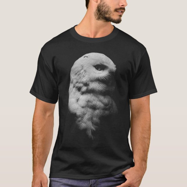 white owl T-Shirt (Front)