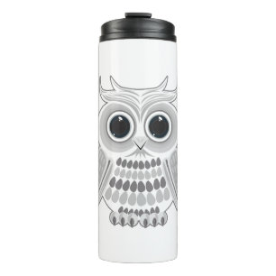 White Owl Thermal Tumbler