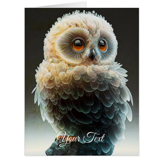 White Owlet.  (Front)