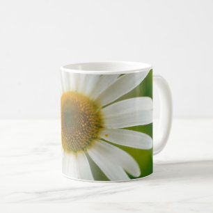 White Oxeye Daisy - Leucanthemum vulgare Coffee Mug