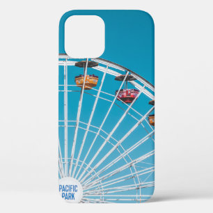White Pacific Park ferris wheel iPhone 12 Case