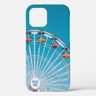 White Pacific Park ferris wheel iPhone 12 Case