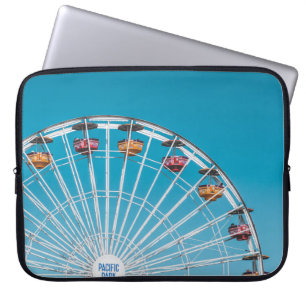 White Pacific Park ferris wheel Laptop Sleeve