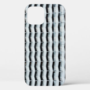 White painted building iPhone 12 case