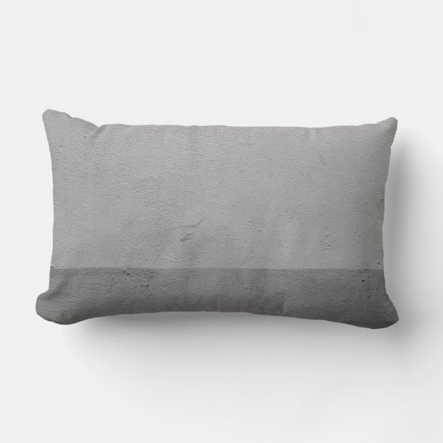White painted wall lumbar cushion (Front)