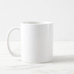 White, Pale Gray Mug