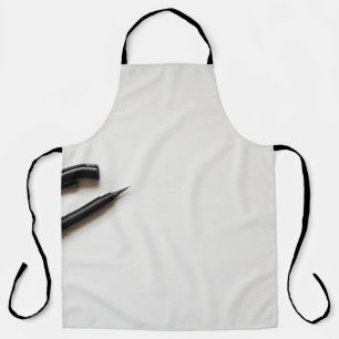 White paper texture background apron