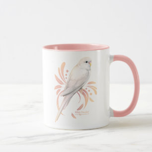 White Parakeet Mug
