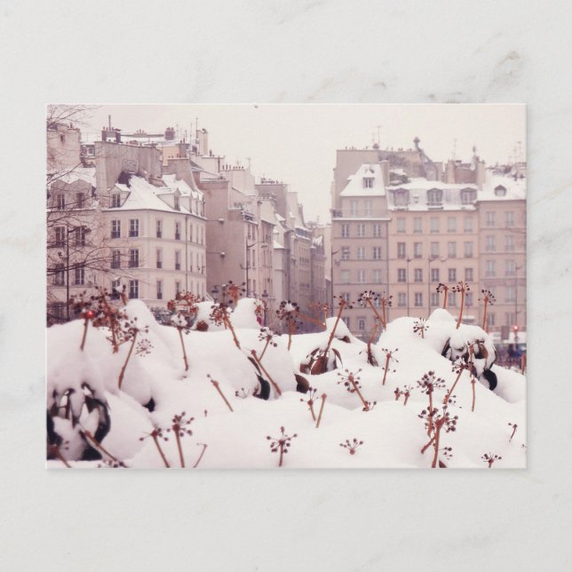 White Paris Postcard (Front)