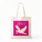 white peace dove bag