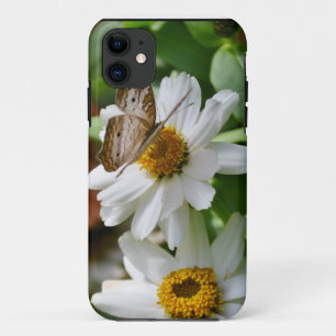 White Peacock Butterfly iPhone 11 Case