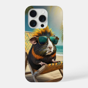 White Peacock iPhone 15 Pro Case