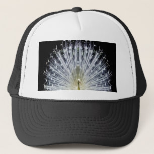 White Peacock Pavo Animalia Trucker Hat