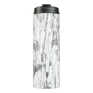 White Peeling Paint Thermal Tumbler