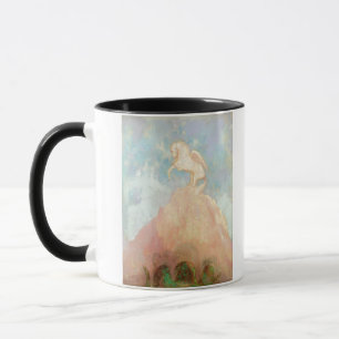 White Pegasus, c.1908 (oil on canvas) Mug