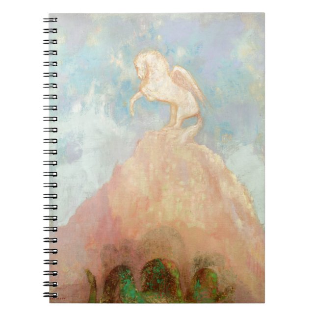 White Pegasus, c.1908 (oil on canvas) Notebook (Front)