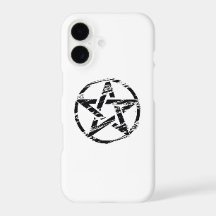 White Pentagram Case Mate for iPhone 17 Gothic
