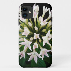 White Pentas iPhone 11 Case