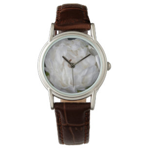 White Peony Floral Photography Bride Watch