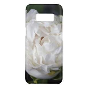 White Peony Floral Photography Samsung case