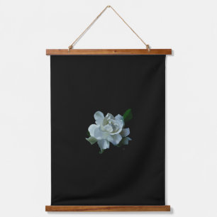 White Peony Hanging Tapestry