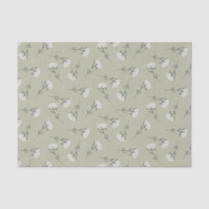 White peony  tissue paper