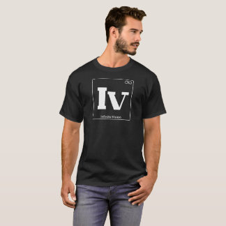 White Periodic Table Infinite Vision T-Shirt