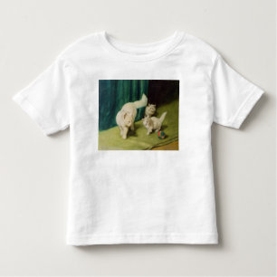 White Persian Cat with Two Kittens Toddler T-Shirt