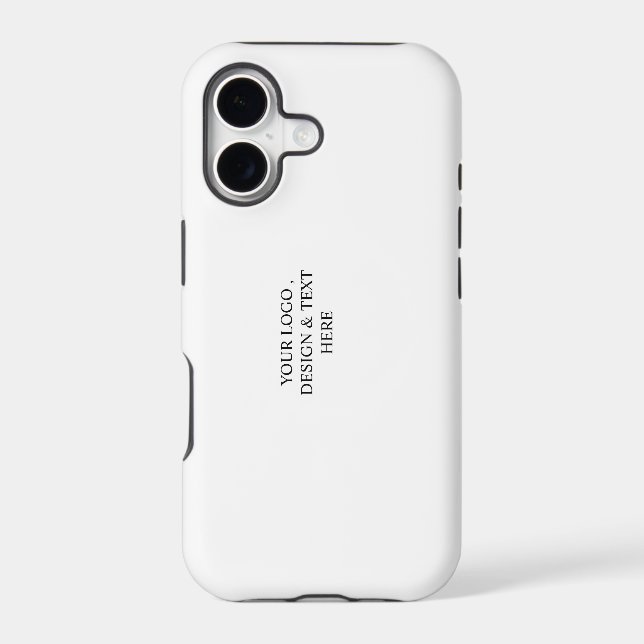 White Personalised – Your Logo & Text Here (Back)