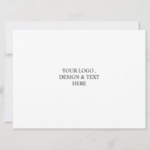 White Personalised – Your Logo & Text Here