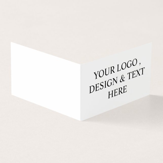 White Personalised – Your Logo & Text Here  (Outside)