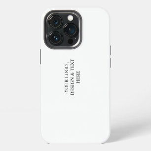 White Personalised – Your Logo & Text Here iPhone 13 Pro Case
