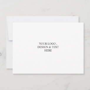 White Personalized – Your Logo & Text Here