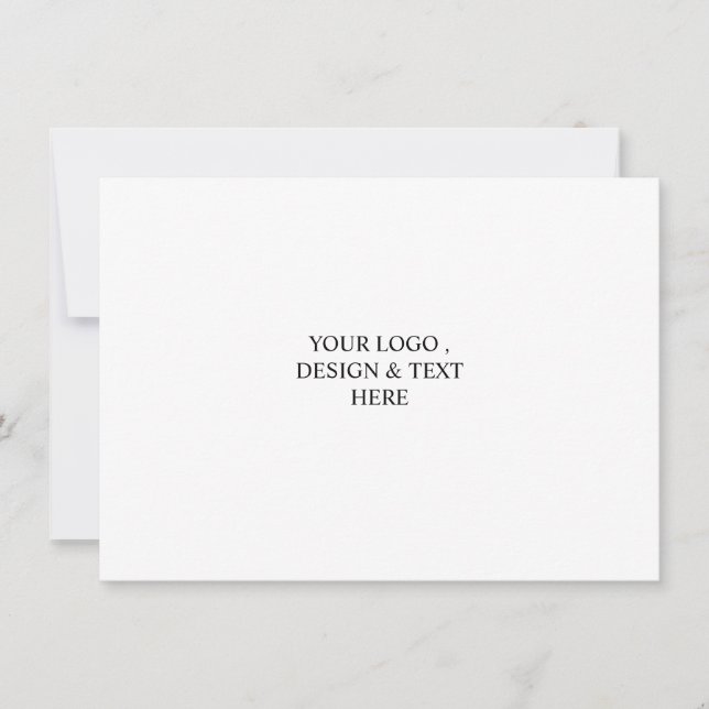 White Personalized – Your Logo & Text Here (Front)