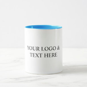 White Personalized – Your Logo & Text Here Mug