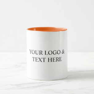 White Personalized – Your Logo & Text Here Mug