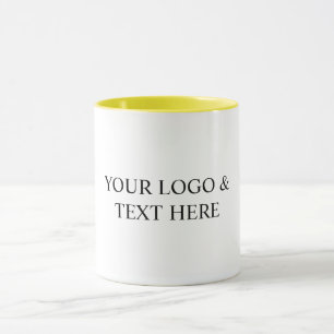White Personalized – Your Logo & Text Here Mug